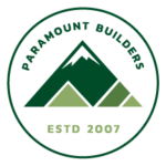 Icon of Paramount Builder logo representing their brand